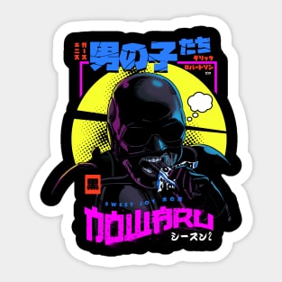 Noir Almond Sticker